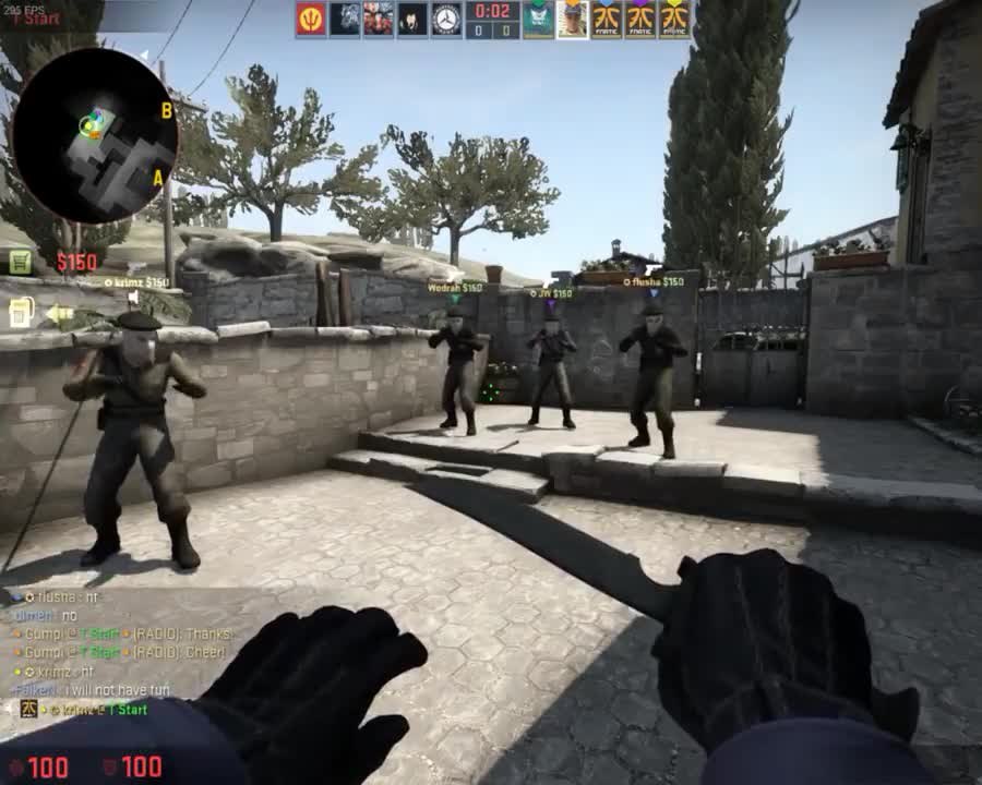 When you meet Fnatic in Matchmaking. Rush B!