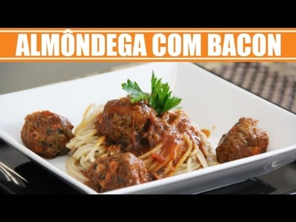 Receita de Almôndegas - Web à Milanesa
