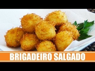 Receita de Brigadeiro Salgado - Web à Milanesa
