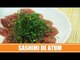 Como fazer Sashimi de Atum - Web à Milanesa