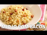 Macarrão Instantâneo com Bacon - VONO® Receitas de Verão