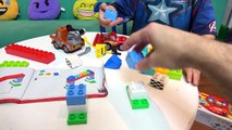 Lego Carros da Disney Macqueen Matter Brinquedos George Peppa Pig Música Infantil - Disney Cars Toys