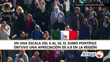 ¿Qué percepción tienen los latinoamericanos del papa Francisco?