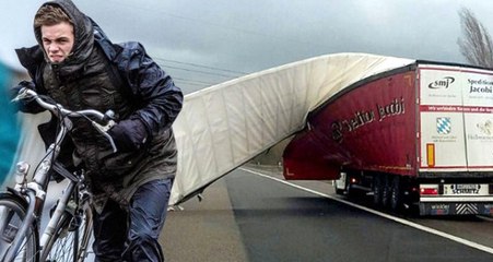 Avrupa'yı Fırtına Vurdu! 5 Kişi Öldü, Amsterdam'da Uçuşlar İptal Oldu