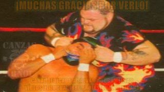 Canek, Dos Caras & Fishman vs Bam Bam Bigelow, Samoano I Fatu 