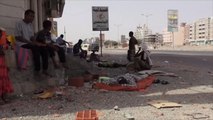 نزوح العائلات بسبب غارات التحالف على شمال غرب اليمن
