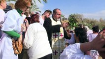 Orthodox Christians mark Epiphany along Jordan River