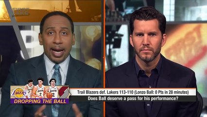 Stephen A. Smith sounds off on Lonzo Ball's NBA performance | First Take | ESPN