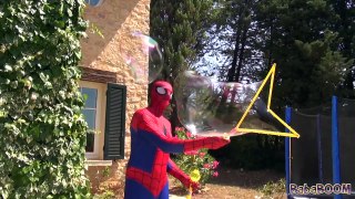 Spiderman et la reine des neiges Videos Orque Geant dans la piscine ! | S&E EP.12