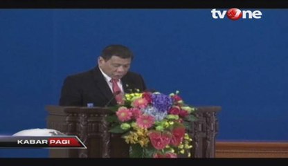 Presiden Filipina Rodrigo Duterte Umumkan Perpisahan dari AS