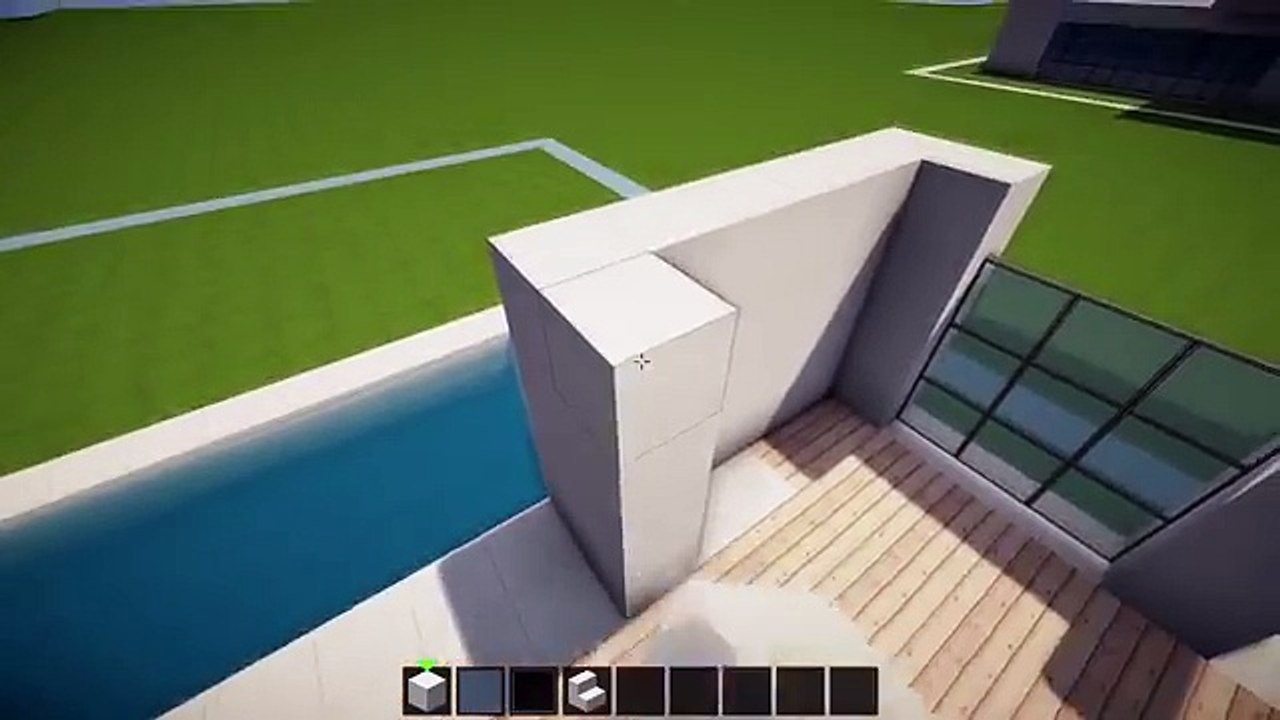 Minecraft: How to Build a Realistic Modern House - Mansion Tutorial