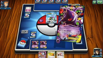 Pokemon Shiny Mega Gengar VS Mega Glalie EX! Jenna Em PTCGO