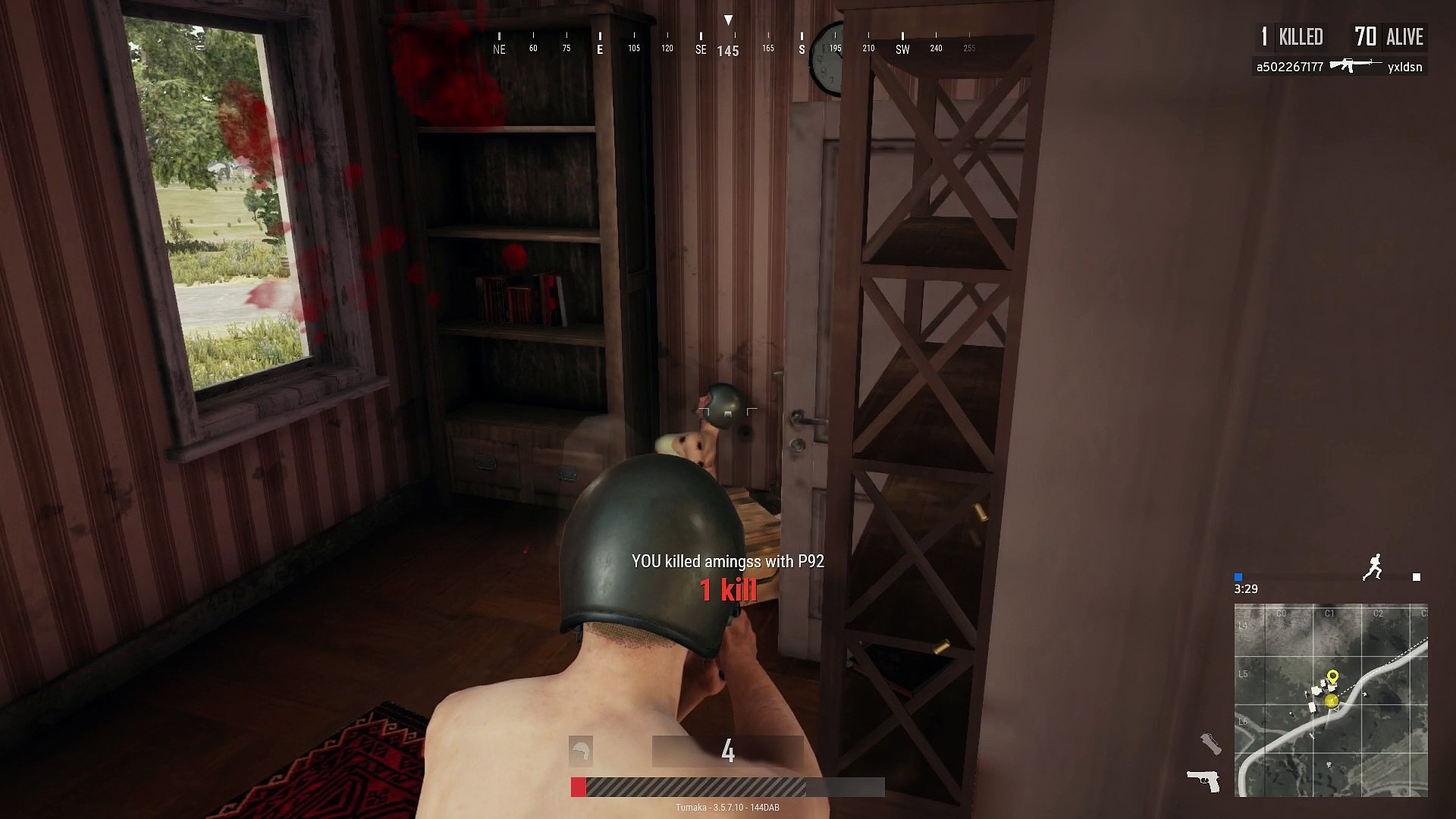 [PUBG] Kill highlights with a chicken dinner