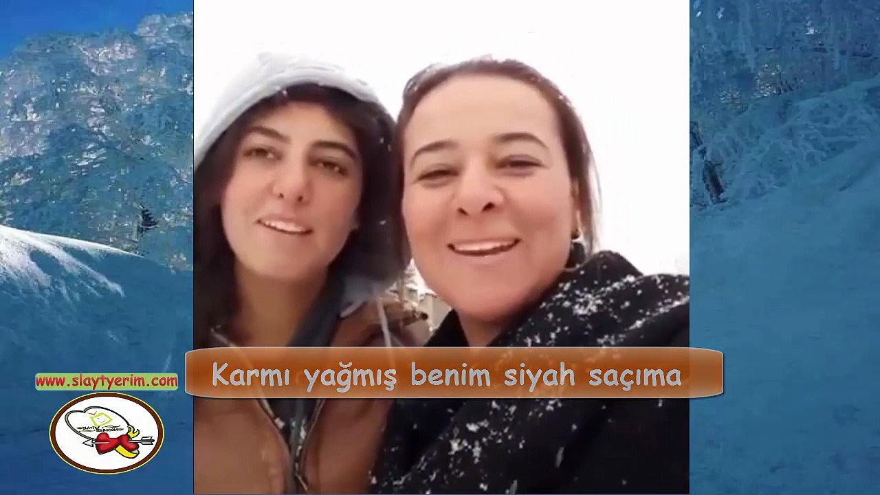 Karmı yağmış benim siyah saçıma