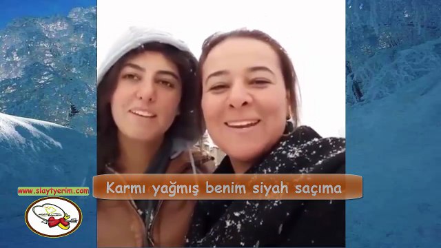 Karmı yağmış benim siyah saçıma