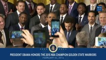 Obama Honors The Golden State Warriors' 2015 NBA Championship