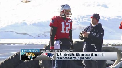 Scott Zolak explains how missing practice could hurt Tom Brady's prep for the Jaguars