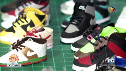 POP CULTURE: Miniature sneakers