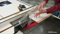 How To Make a Thin Material Jig For Your Table Saw
