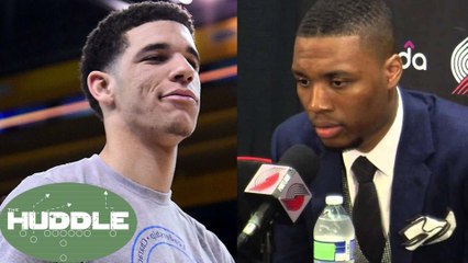 Damian Lillard GOES OFF About Trailing Lonzo Ball in All-Star Voting -The Huddle