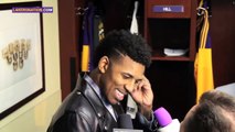 Lakers Guard Nick Young Talks Iggy And Being Kobe's 