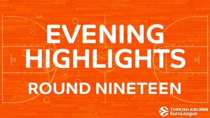 Tadim Evening Highlights: Regular Season, Round 19 - Thursday