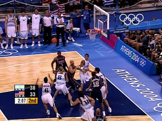 Argentina Shock USA in Men's Basketball - Athens 2004 Olympics