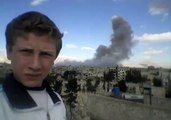 Teenager Films Airstrikes From East Damascus Rooftop in Plea for Help