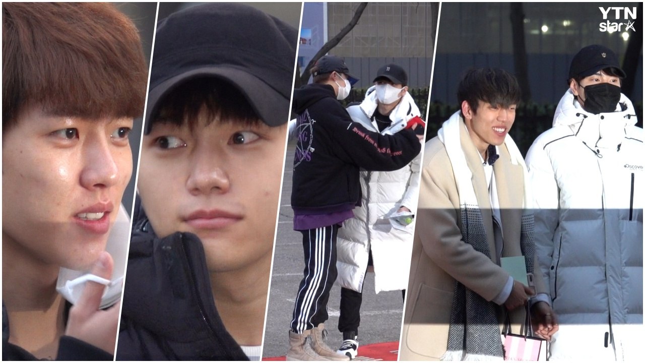 [Y영상]  인피니트, ‘감춰도 빛나는 미모’ #민낯 #마스크 (뮤직뱅크 출근길) /...