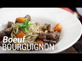 Boeuf Bourguignon e Massa Fresca Caseira - Web à Milanesa