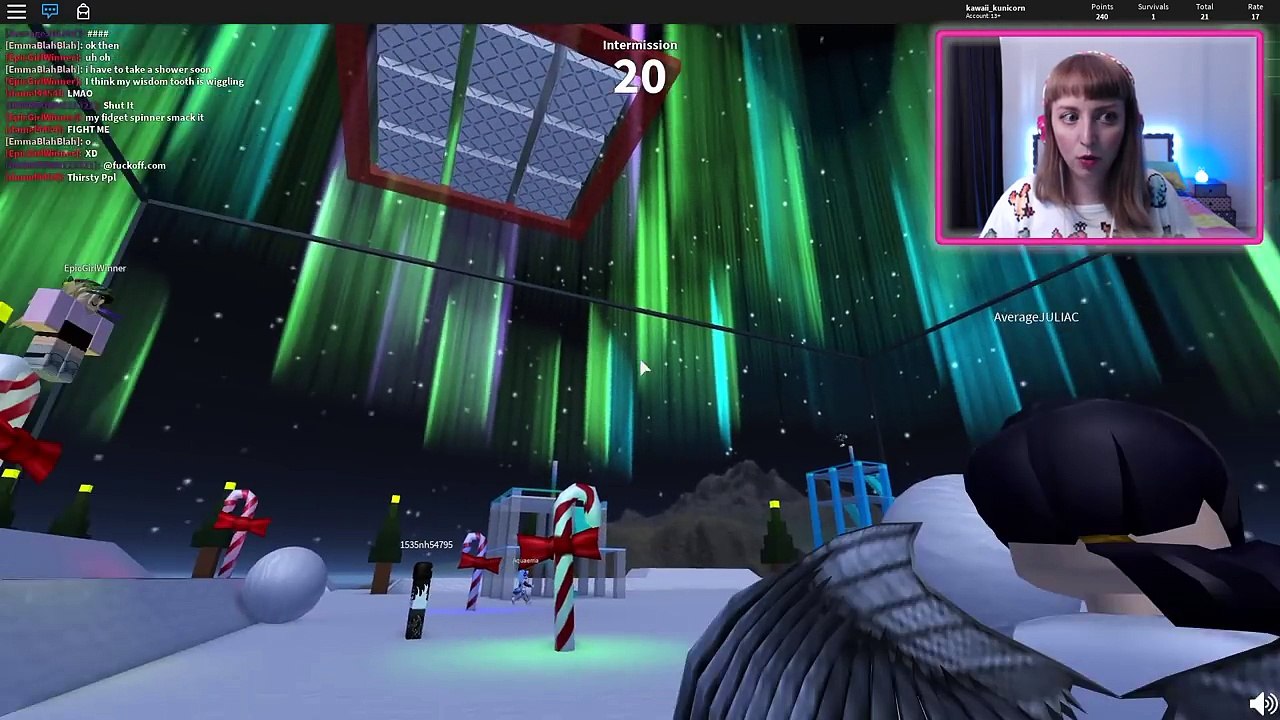 ROBLOX Survive The Disaster with Gaming Mermaid