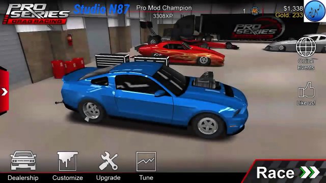 Pro Series DRAG RACING | MUSTANG DYNO - SETUP & OUTLAW STREET RACE | Studio N87