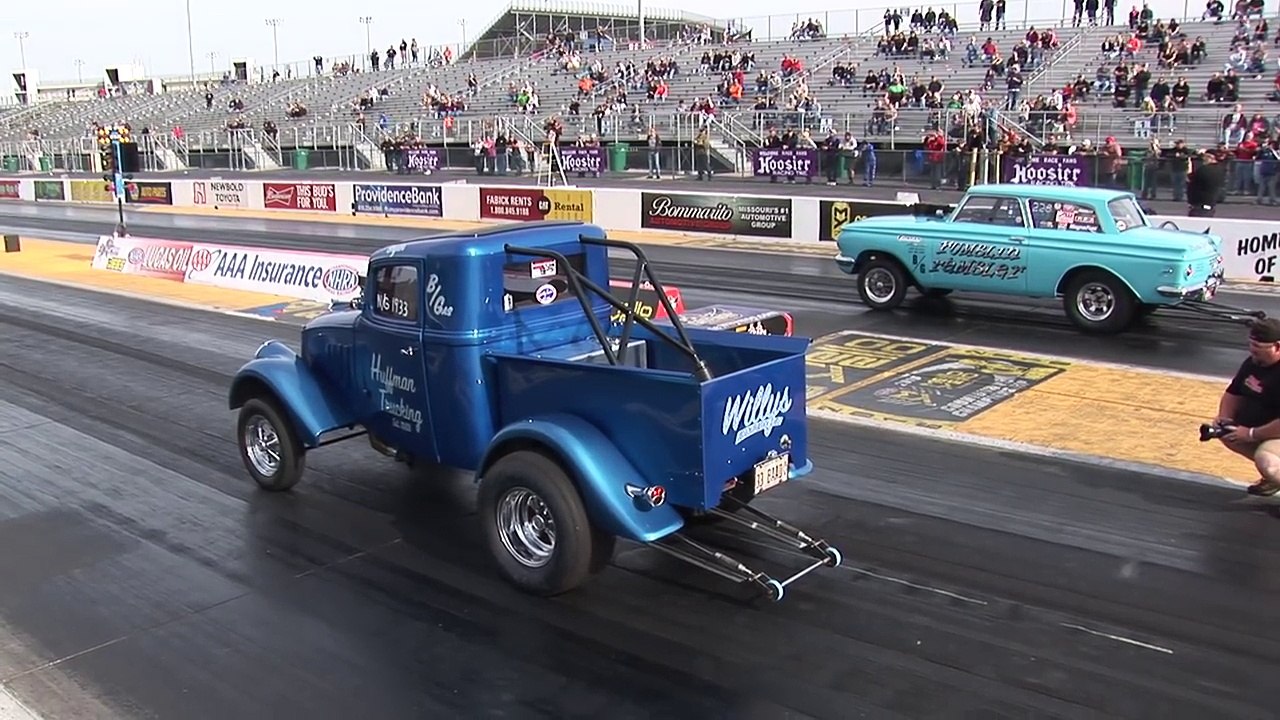 Old School Gasser Drag Racing - ADRL Dragstock