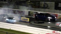 Tesla Model S P100D Vs Dodge Hellcat - Drag Race