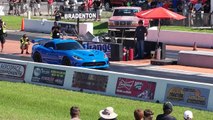 1,500 HP Dodge Viper TA Twin Turbo runs 167 MPH in the 1/4 Mile Drag Racing at FL2k