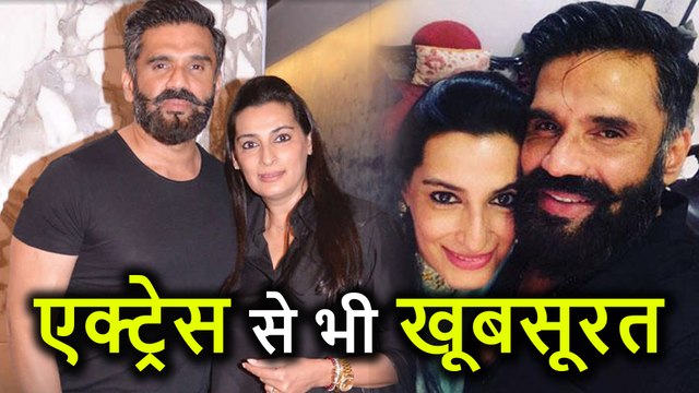 Bollywood Actresses को मात देती है Sunil Shetty की Wife Mana Shetty