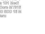 BQ Aquaris M10 FHD Tablet PC da 101 MediaTek Quad Core MT8163A RAM 2 GB SDD 16 MB Nero