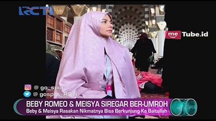 Beby dan Meisya Rasakan Bahagia Berkunjung ke Baitullah