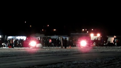 Outlaws Snowmobile Drag Racing - Weenie Roast | Jason Asselin