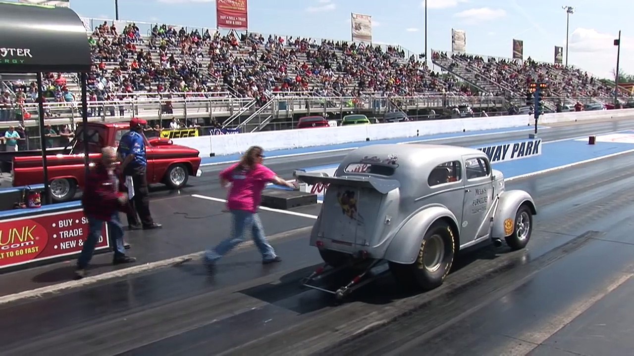 Old School Gasser Drag Racing - Tulsa Raceway Park
