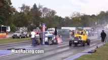 2013 Hot Rod Gassers Cars Drag Racing Jalopy Showdown Drags Beaver Springs Dragway USA Video