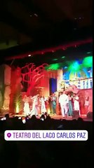 Pedro bailando en el final de La Isla Encantada con OLI - 18 de Enero