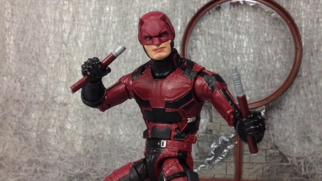 Review en Espan˜ol Daredevil Marvel Legends Netflix Series BAF Man-Thing