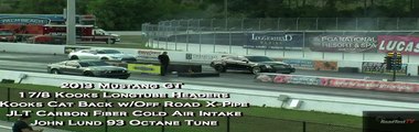 2013 Mustang GT vs 2012 Cadillac CTSV by Redline Motorsports - Drag Race Video - Road Test TV ®