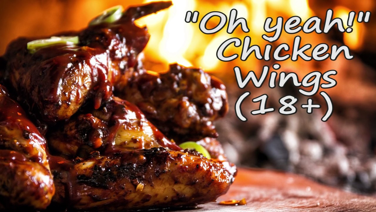 18+ CHICKEN WINGS - SUPER HOT BBQ SAUCE! - HOW TO COOK