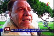 Augusto Polo Campos compuso temas dedicados al Perú y al amor