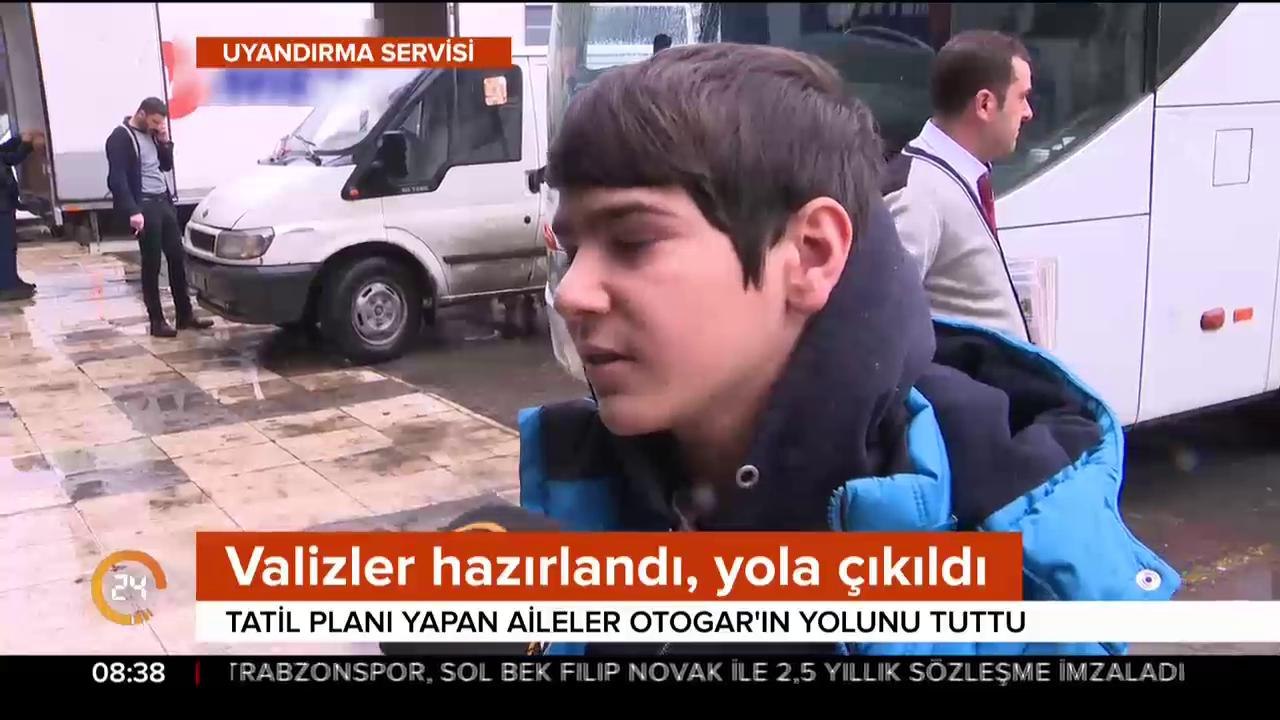 Tatil başlıyor
