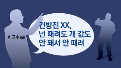 [자막뉴스] 경비원에 "넌 개값도 안돼"...폭언한 교수 해임 '부당' / YTN