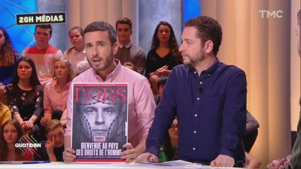 Le directeur de l'obs pourrait être viré pour sa une critiquant la politique migratoire de Macron (TMC, 18/01/18)