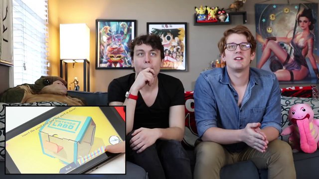 Nintendo Labo LIVE REACTION - Toy-Cons, Variety Kit, Robot Kit and More!